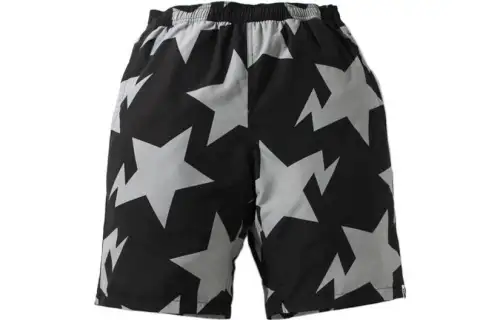 A BATHING APE Sta Pattern Beach Shorts