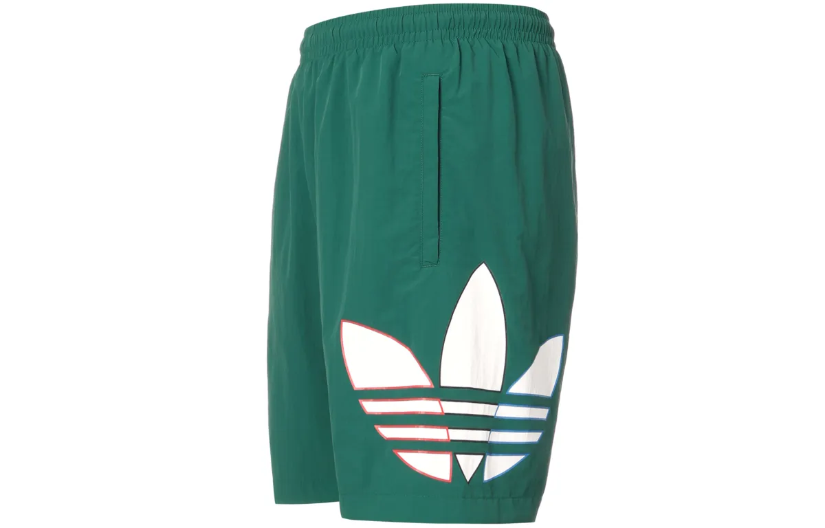 Adidas Originals Sports Shorts Men's Green Moderate