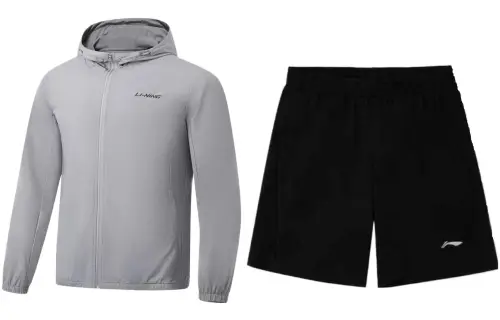 Li Ning Casual Sportswear Men's Hooded Moderate