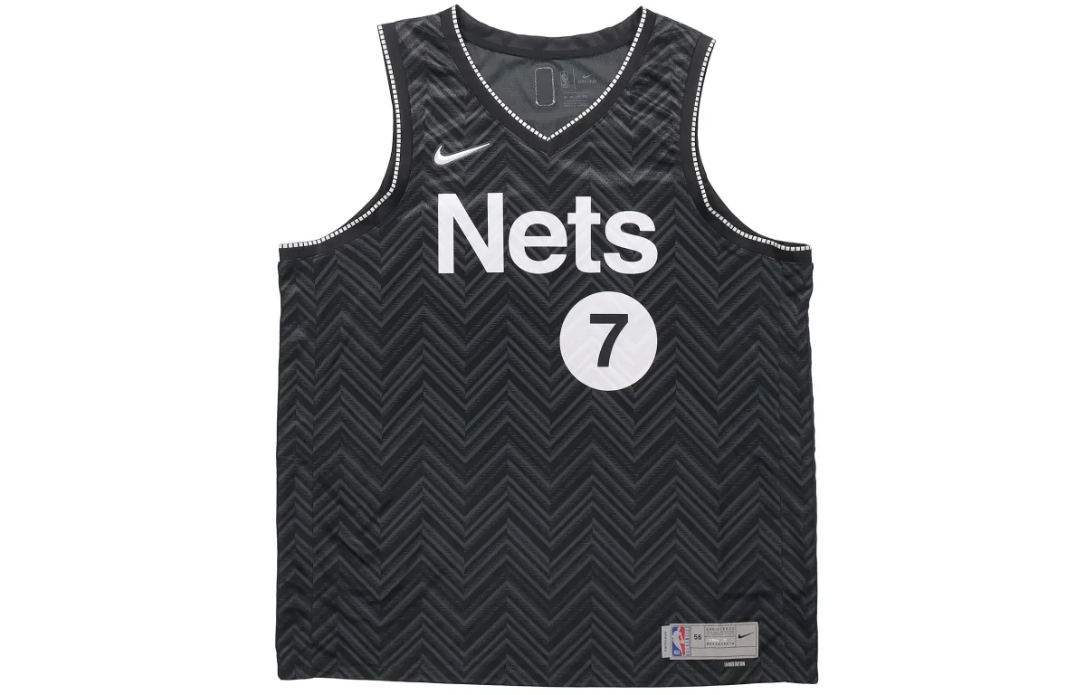 Nike Basketball Jerseys Men's Black Moderate Straight Fit