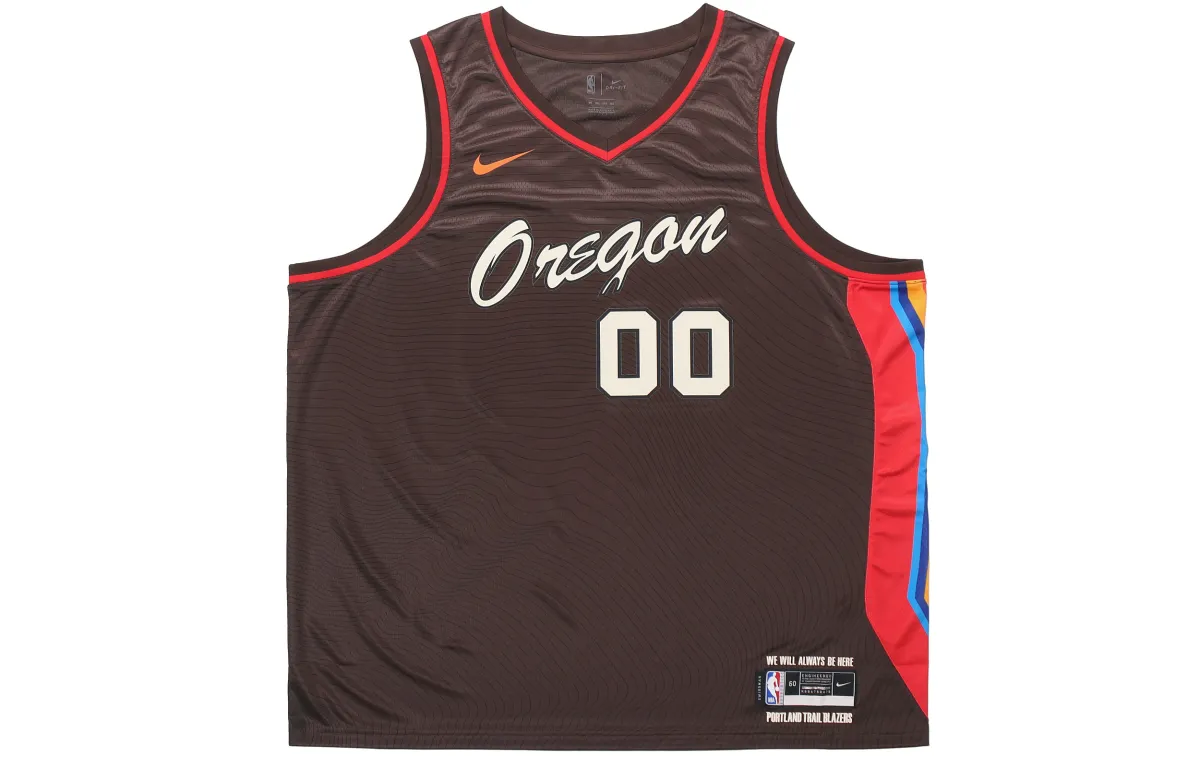 Nike Basketball Jersey Men's Dark Charcoal Brown