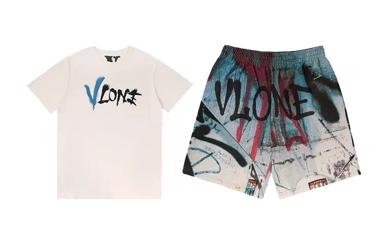 VLONE Casual Sportswear Summer Unisex