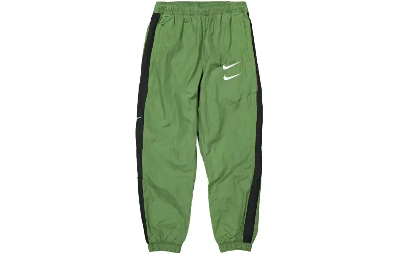 Nike Casual Pants Men's Green Moderate Cuffed Pants