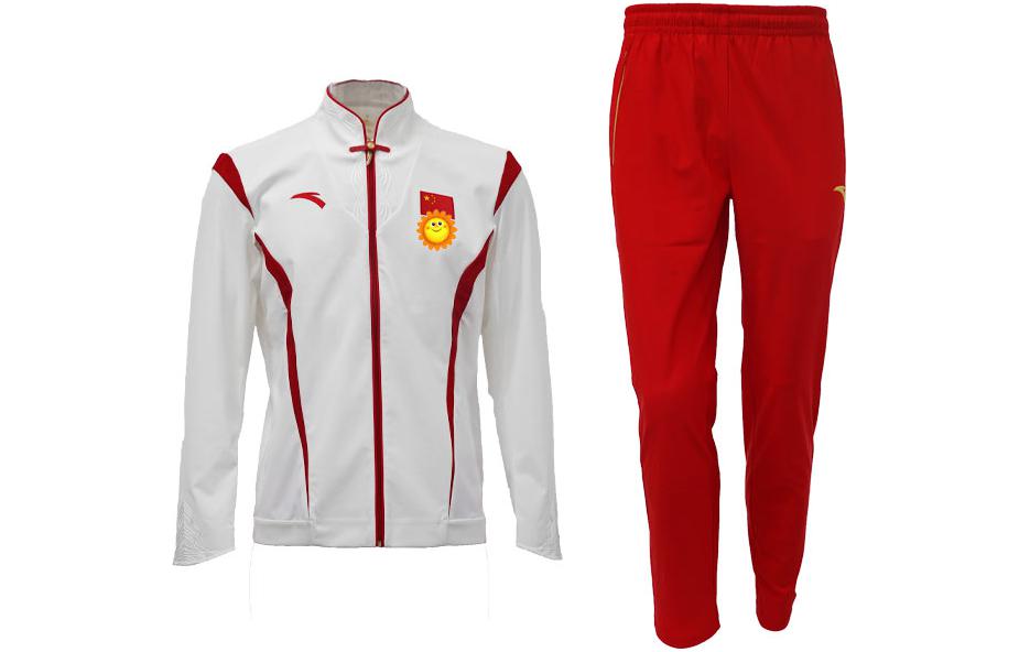 Anta Casual Sportswear Unisex Pure White/Classic Red
