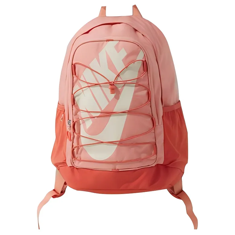 Nike Fabric Backpack Regular Unisex Pink Orange