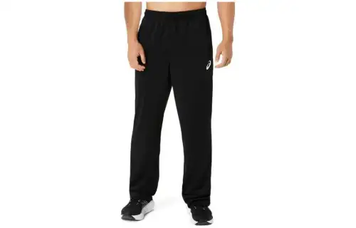 ASICS Casual Pants Men's Black Moderate Straight Fit Pants