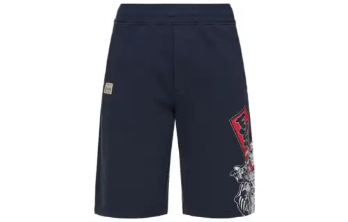 EVISU SS22 Shorts Men's Dark Blue