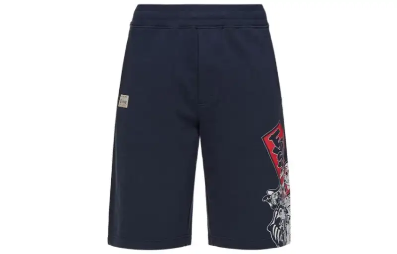 EVISU SS22 Shorts Men's Dark Blue