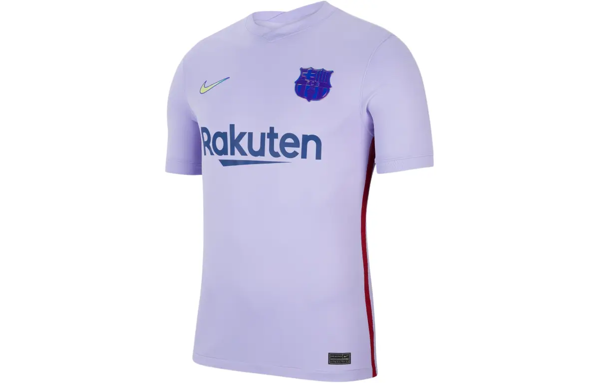 Nike FC Barcelona Soccer Jersey Fan Edition Men's Pulsed Purple