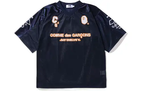Bape X Comme Des Garcons Osaka Football Jersey