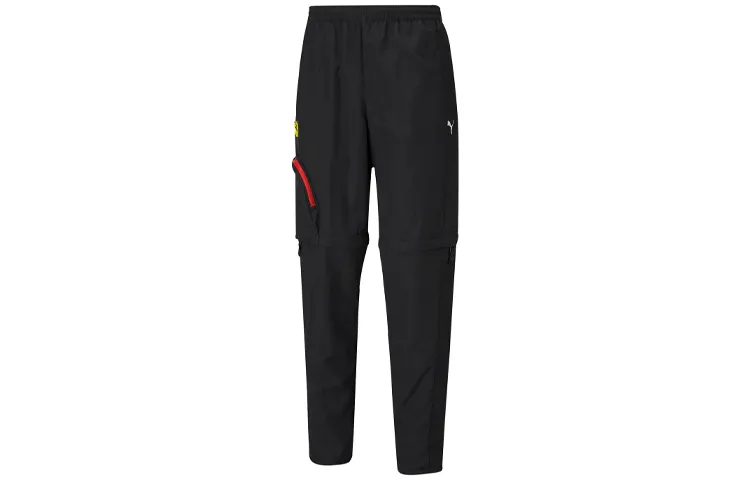 PUMA Ferrari Racing Collection Sports Pants Men's Black Moderate