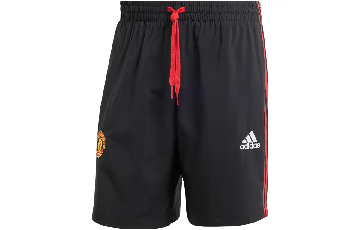 Adidas Manchester United Casual Shorts Men's Black Moderate