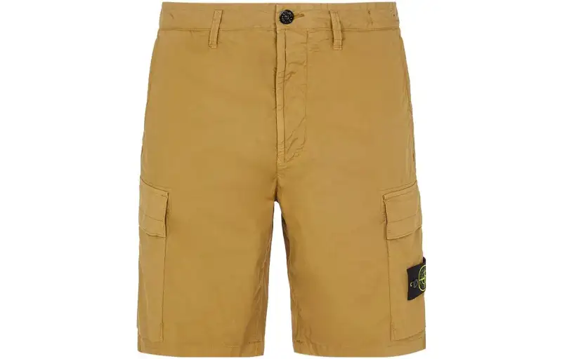 Stone Island side logo-patch bermuda shorts