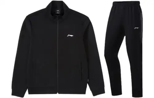 Li Ning Casual Sportswear Men's Stand Collar Moderate
