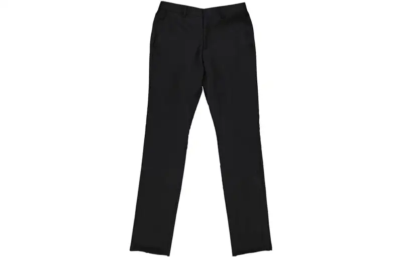 Burberry Casual Pants Men's Black Moderate Straight Fit Pants