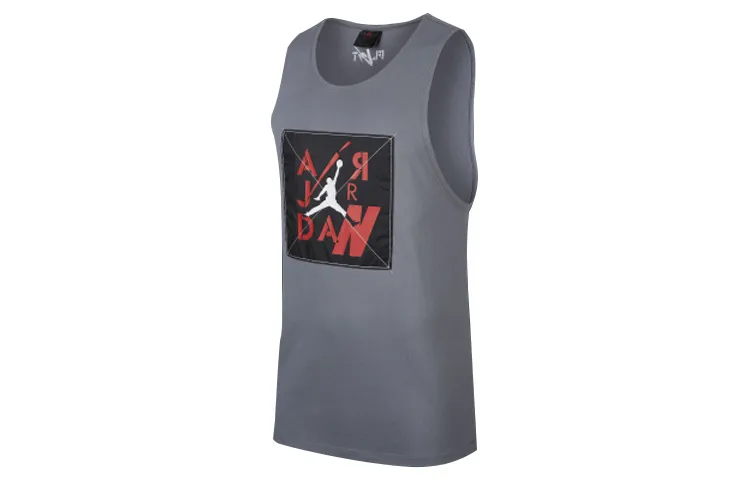Jordan Basketball Jersey Men's Gray