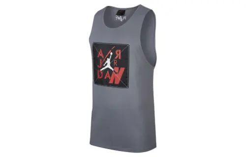 Jordan Basketball Jersey Men's Gray