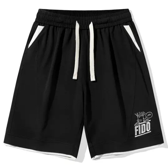 FIDO DIDO Casual Shorts Unisex Moderate