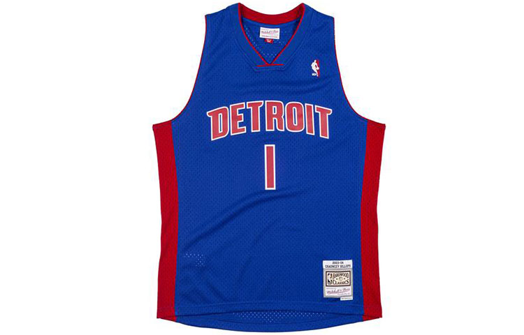 Mitchell Ness Basketball Jersey Men’s Blue