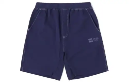 New Balance Casual Shorts Men's Marine Blue Moderate