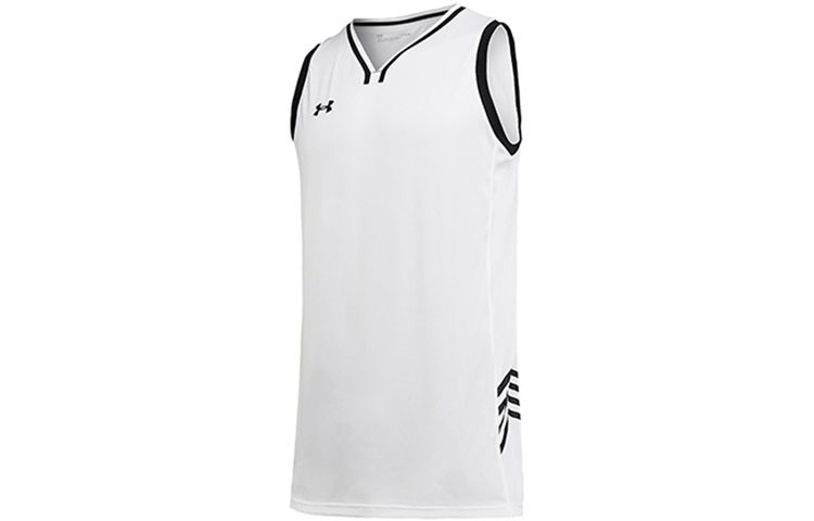 Under Armour Basketball Jerseys Men’s White Moderate Straight Fit