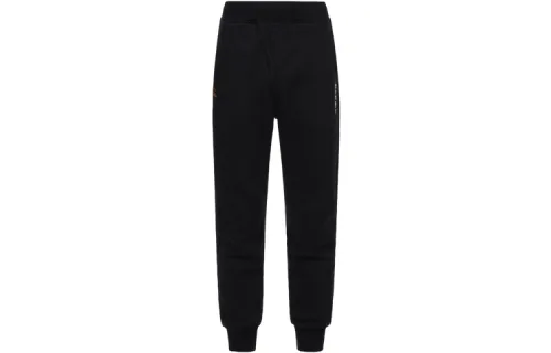 EVISU Casual Pants Men's Black Moderate Cuffed Pants