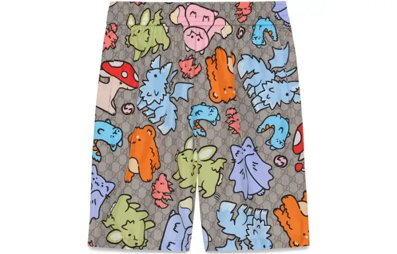 GUCCI Casual Shorts Men's Multicolor