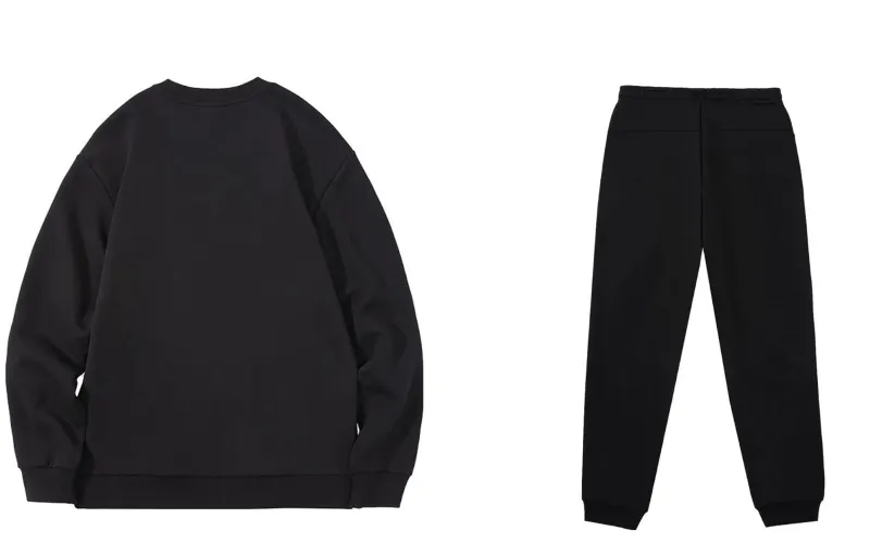 Li Ning Casual Sportswear Men's Crew Neck Moderate