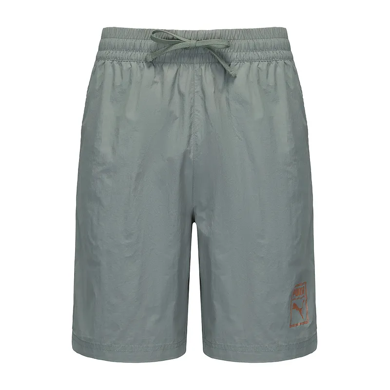 PUMA ESSMetallic Casual Shorts Men's Green