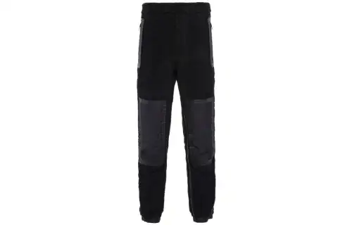 PRADA Ski Pants Men's Black Straight Fit