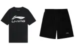 Li Ning Casual Sportswear Men's Crew Neck Moderate