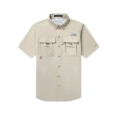 Columbia PFG Shirt Unisex Gray Green