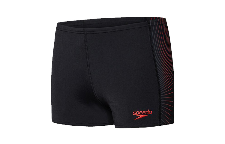 Speedo Swimming Shorts Men’s Black/Red Thin