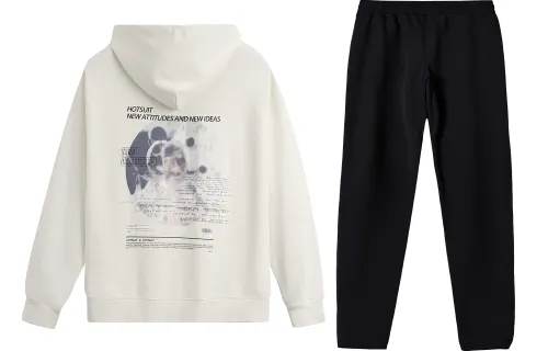 HOTSUIT Hoody with letters, trousers, for beloved