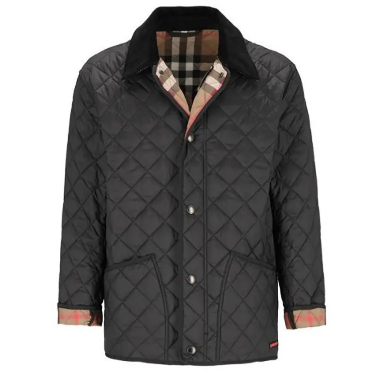 Burberry FW24 Puffer Jacket Men's Black
