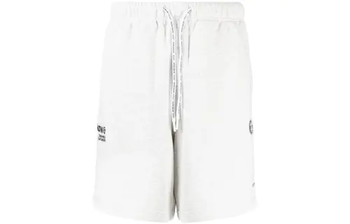 A BATHING APE Logo patch Drawstring waist Shorts