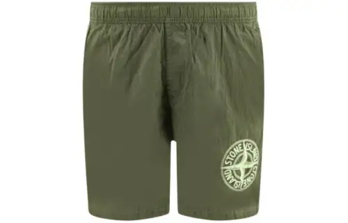 STONE ISLAND SS23 Casual Shorts Men's Green