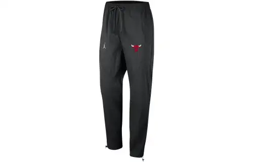 Jordan NBA Chicago Bulls Courtside Statement Edition Casual Pants Chicago Bulls Men's Black