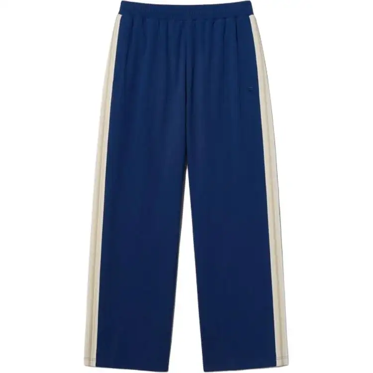 FILA Casual Pants Unisex Blue Moderate Straight Fit Pants