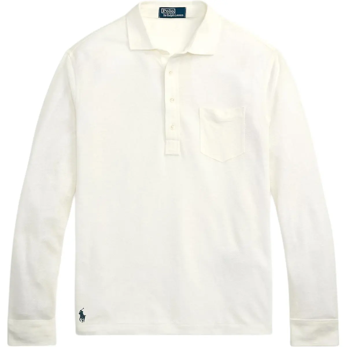 Polo Ralph Lauren long-sleeve linen polo shirt