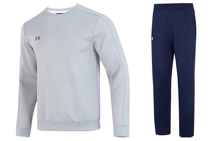 Under Armour Casual Sportswear Sets Men's Crew Neck Moderate