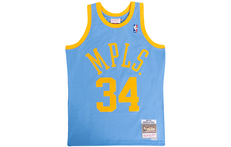 Mitchell Ness 2001/02 Shaquille O’Neal Los Angeles Lakers Authentic Player jersey
