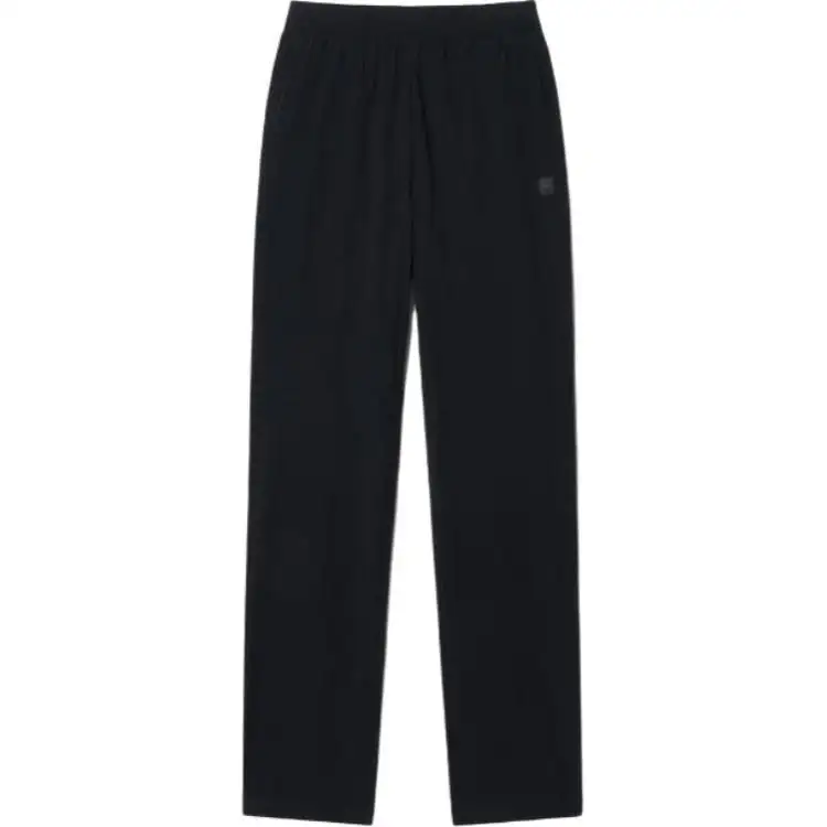 FILA Casual Pants Unisex Black Moderate Straight Fit Pants