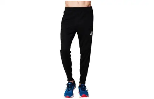 ASICS Casual Pants Men's Black Moderate Tapered Pants