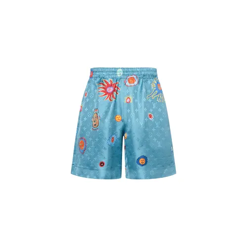 LOUIS VUITTON Casual Shorts Men's Blue