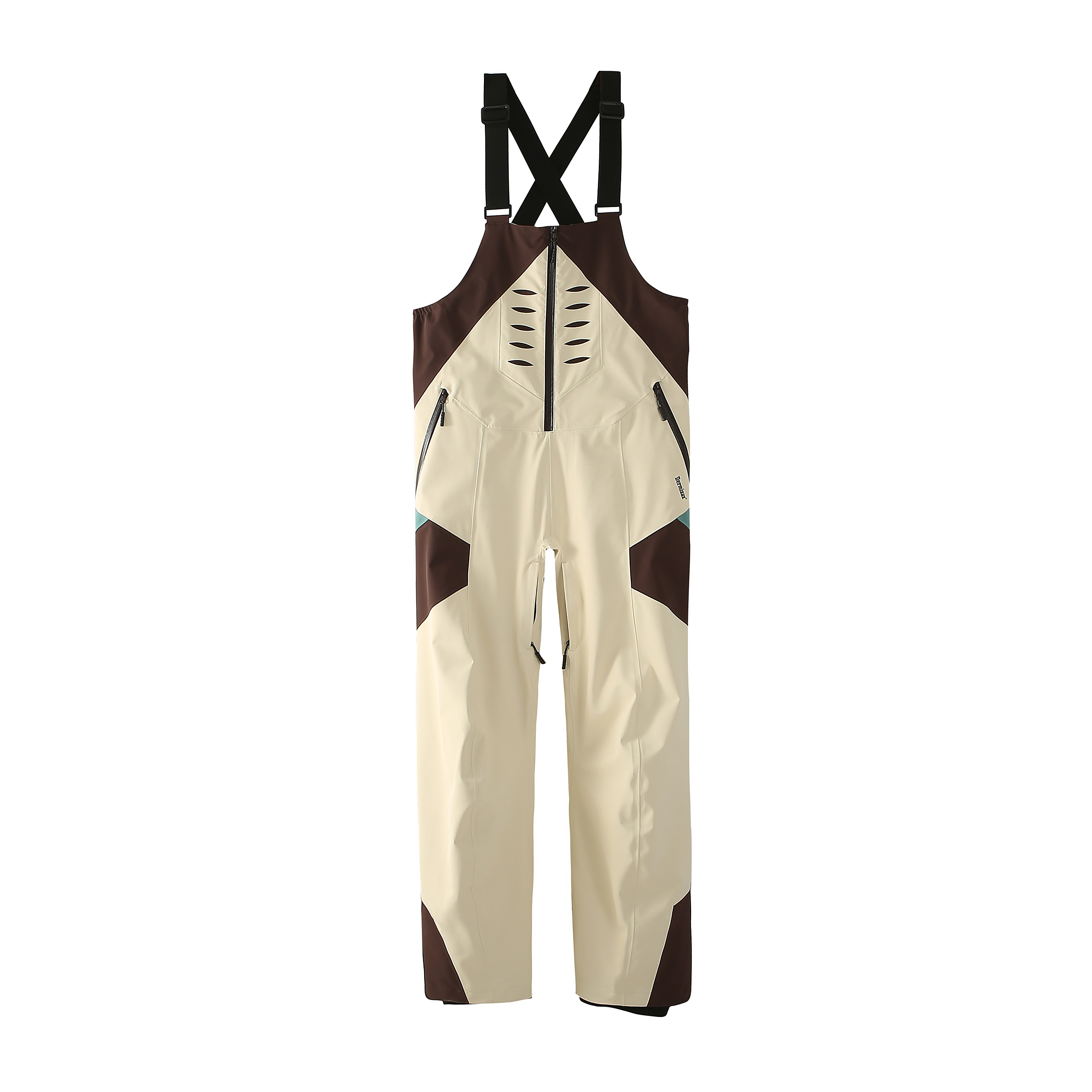 YAKKY PANG Ski Pants Unisex Coffee