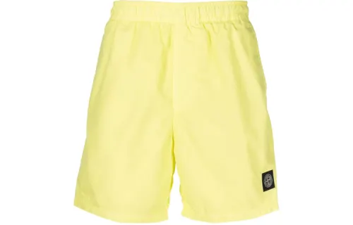 STONE ISLAND Swimming Shorts Men's Yellow