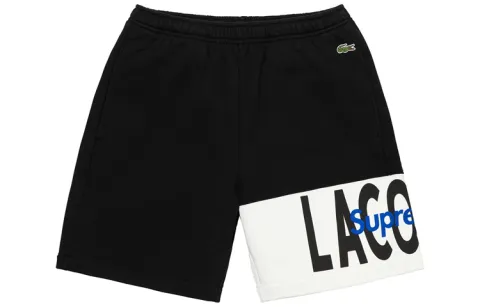 Supreme Lacoste Logo Panel Sweatshort
