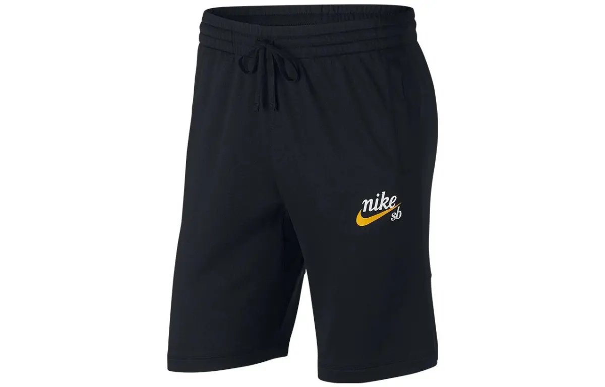 Nike Casual Shorts Men's Black Moderate