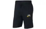 Nike Casual Shorts Men's Black Moderate